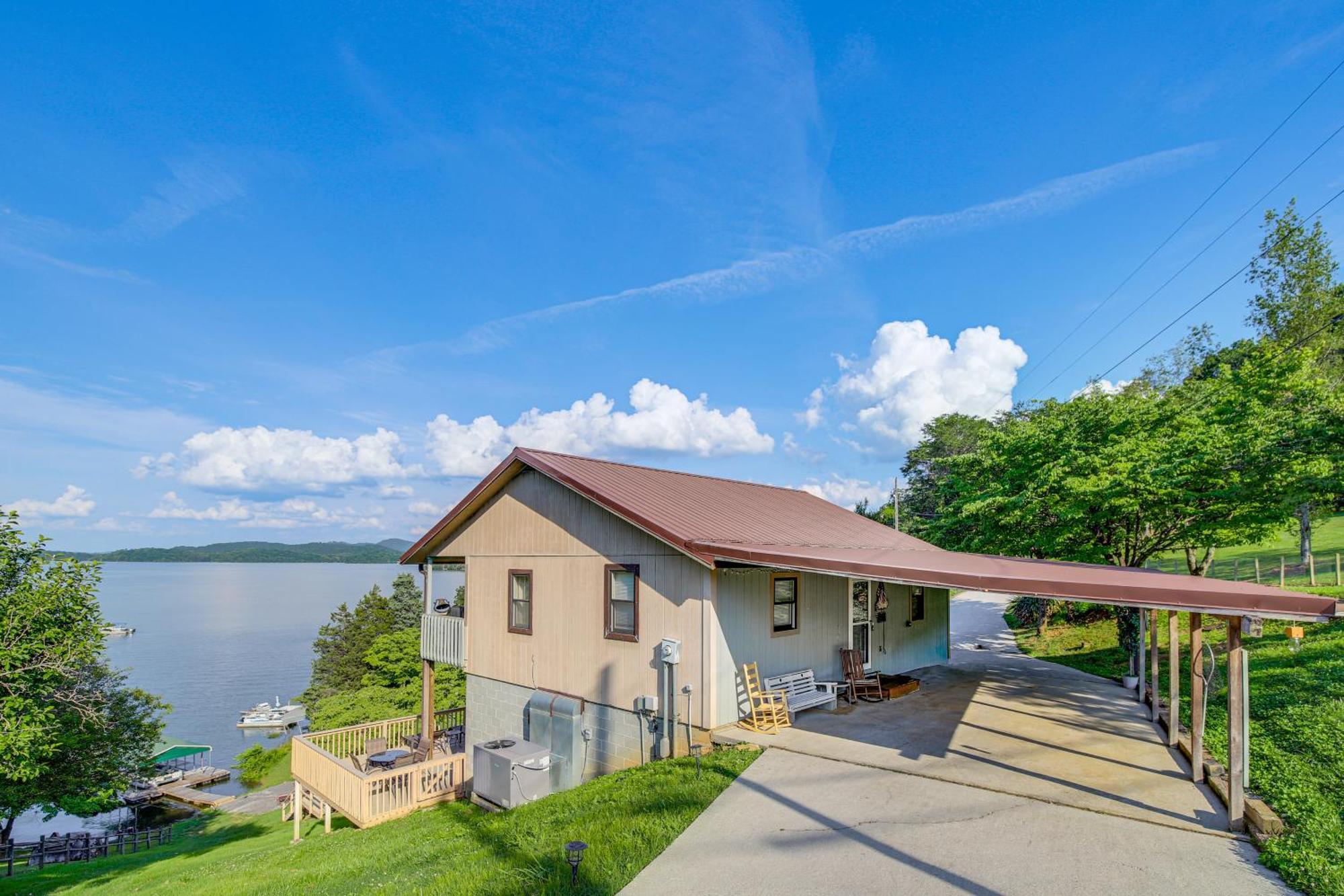 Rutledge Hilltop Home On Cherokee Lake With Decks! Eksteriør billede