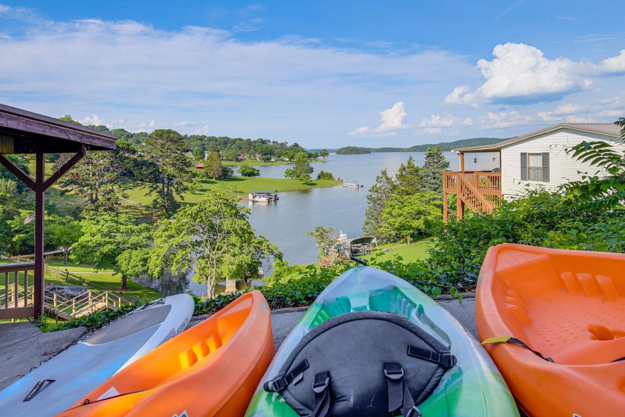 Rutledge Hilltop Home On Cherokee Lake With Decks! Eksteriør billede