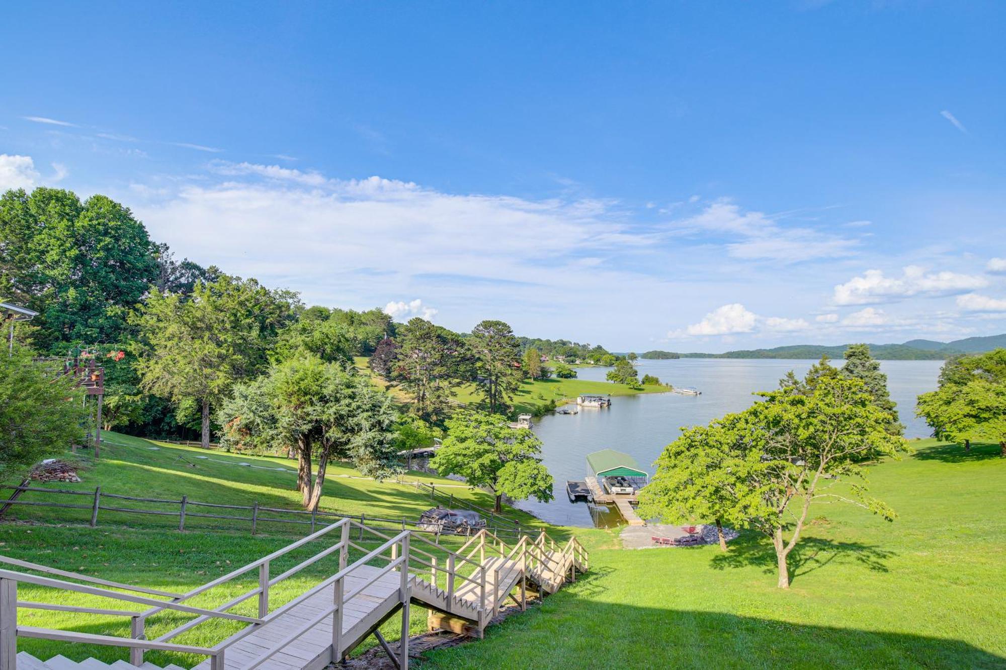 Rutledge Hilltop Home On Cherokee Lake With Decks! Eksteriør billede