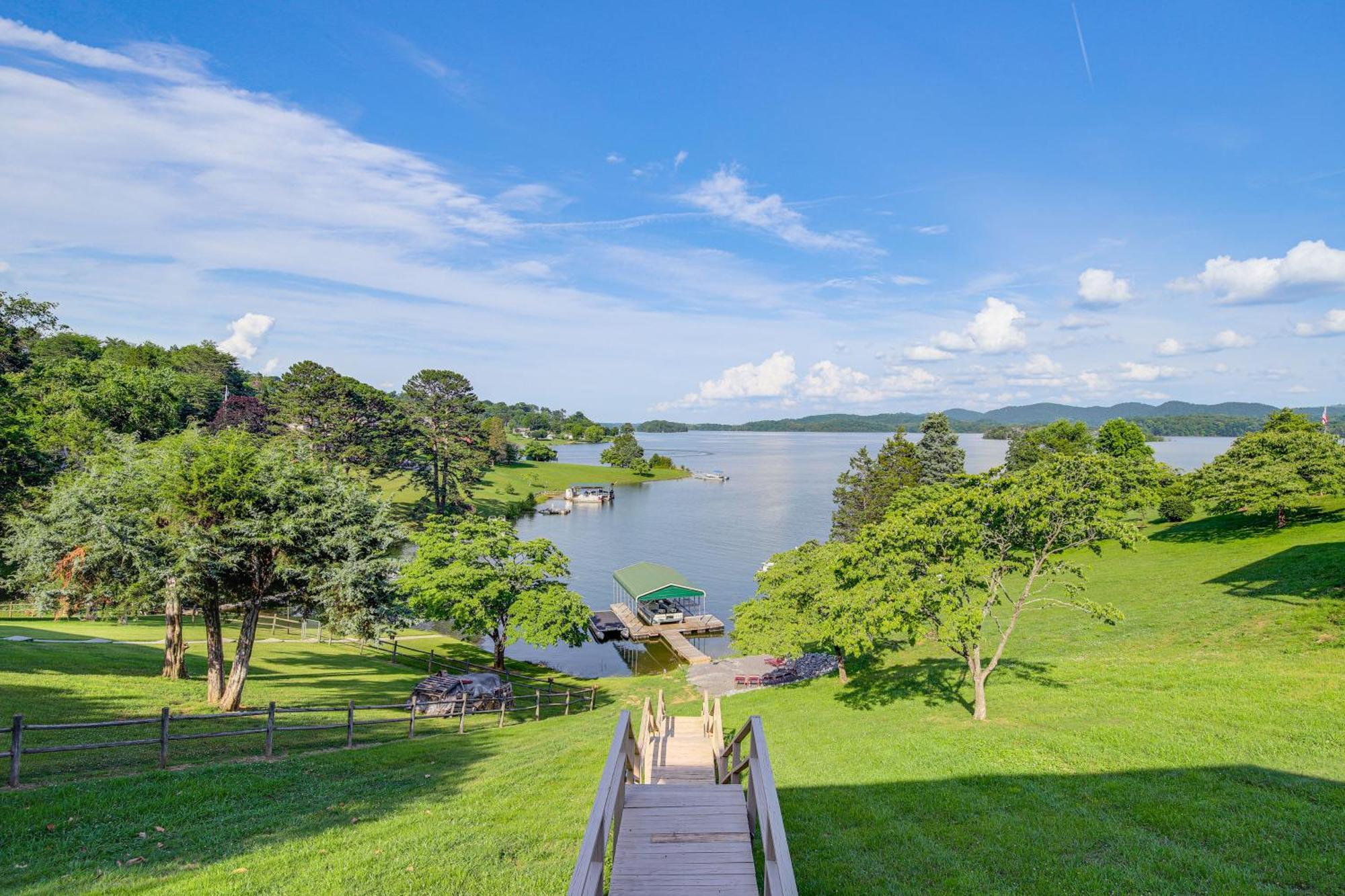 Rutledge Hilltop Home On Cherokee Lake With Decks! Eksteriør billede