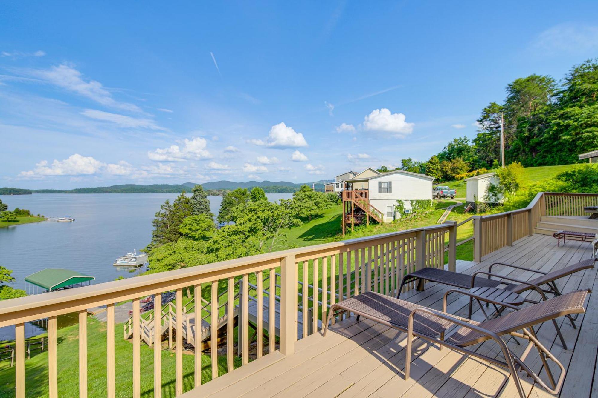 Rutledge Hilltop Home On Cherokee Lake With Decks! Eksteriør billede