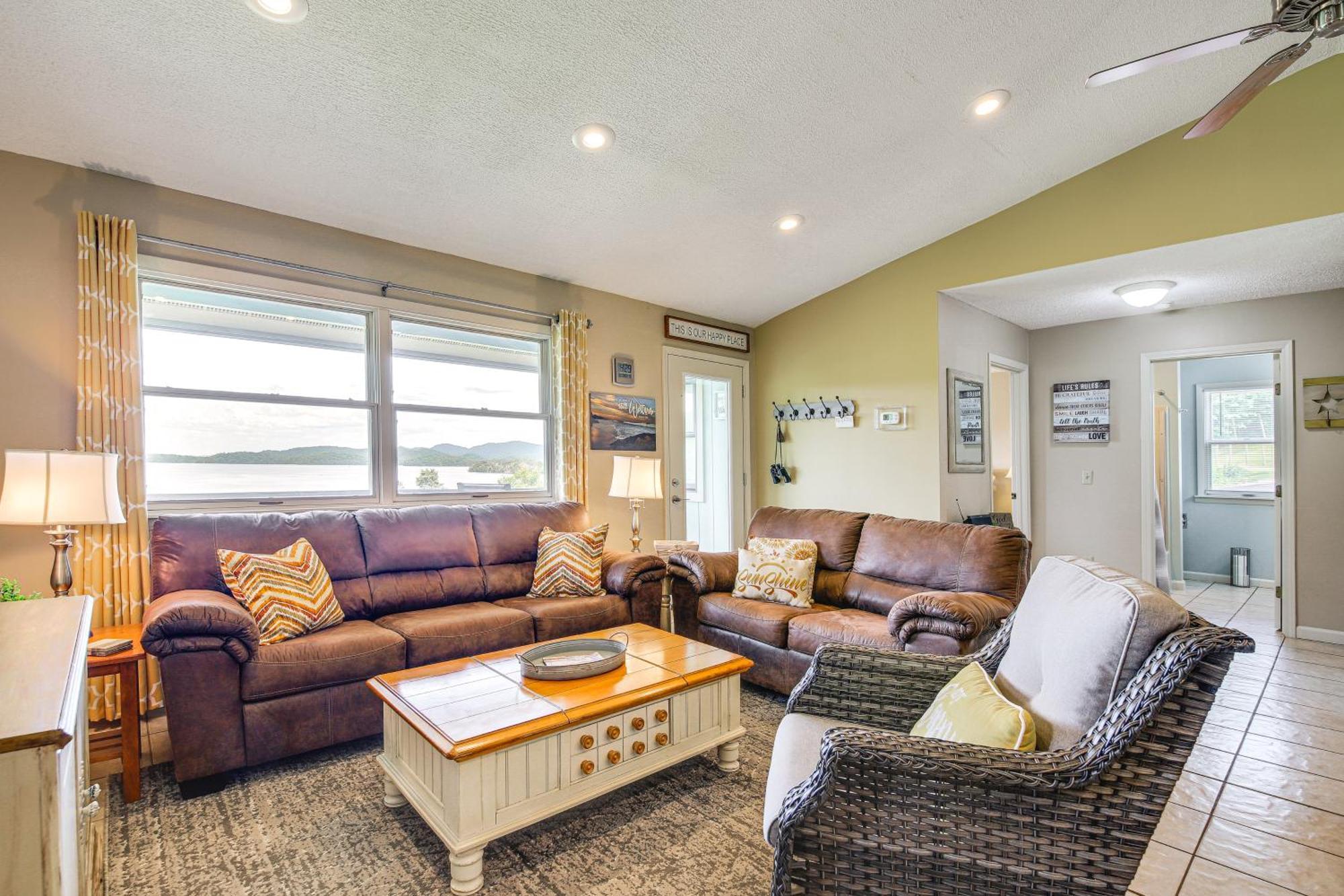 Rutledge Hilltop Home On Cherokee Lake With Decks! Eksteriør billede